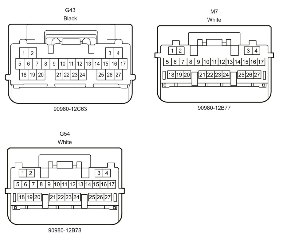 Seat wiring diagram